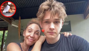 Ernestina Pais y su hijo Benicio Guyot 