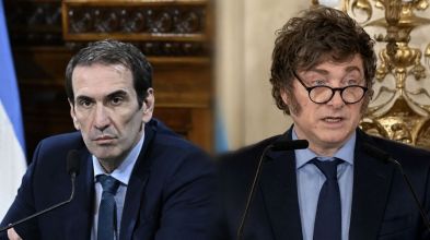 Pablo Cervi y Javier Milei