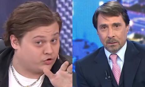 Luca Martin y Eduardo Feinmann