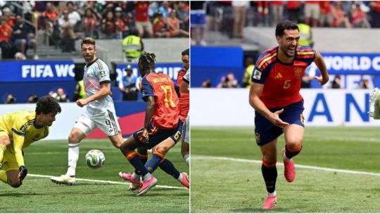 El blooper de Senne Lammens y el gol de Mikel Merino para el triunfo de España en el Mundial 2026