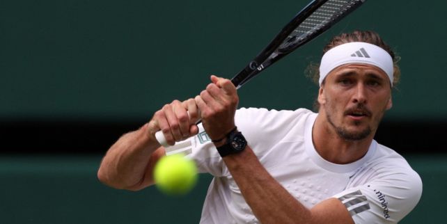 Alexander Zverev en Wimbledon 2026