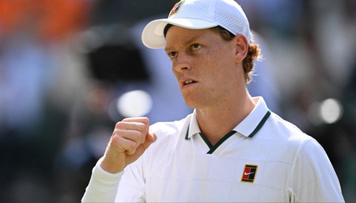 Jannick Sinner en Wimbledon 2026