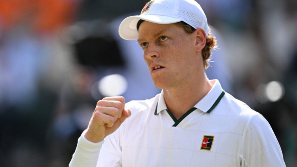 Jannick Sinner en Wimbledon 2026
