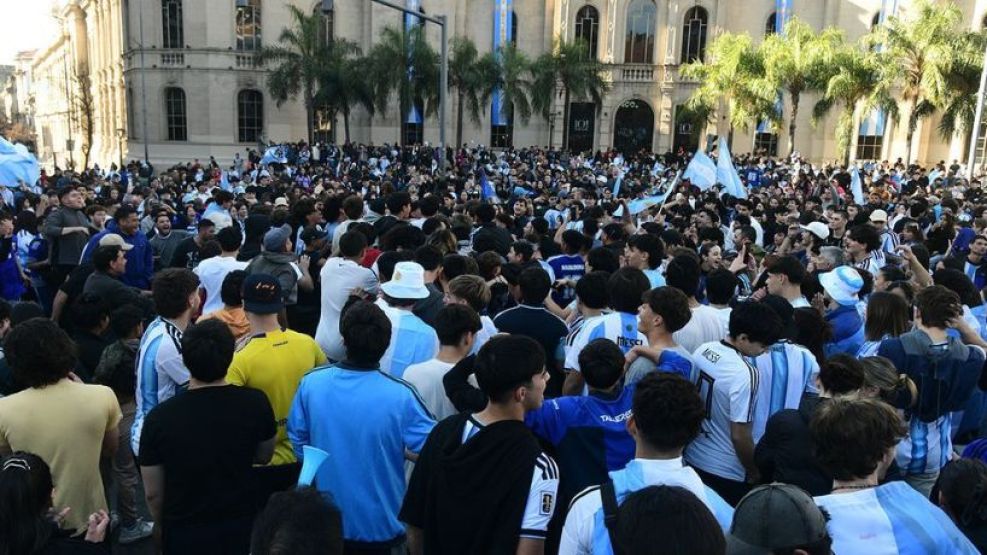 Operativo de seguridad para el partido de Argentina vs Suiza