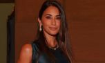 Antonela Roccuzzo brilló en Argentina contra Suiza con su look mundialista