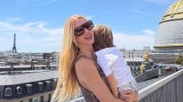 Nicole Neumann y su hijo Cruz