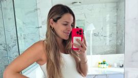 Toscana Garfunkel presentó a su hija, Riviera: la primera foto de la beba