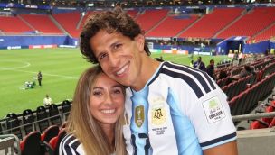 Irene Ariza y Giuliano Simeone
