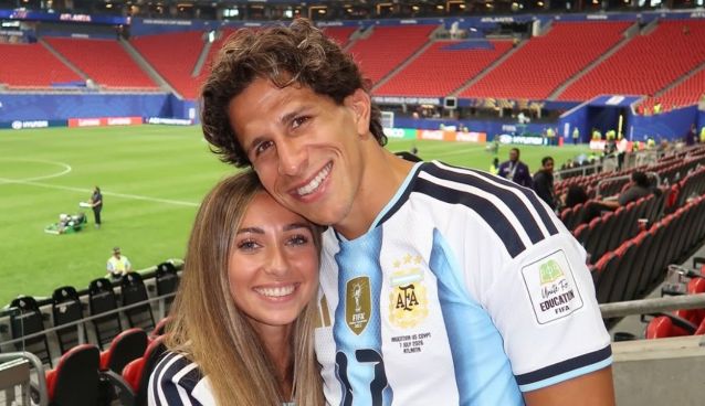 Irene Ariza y Giuliano Simeone