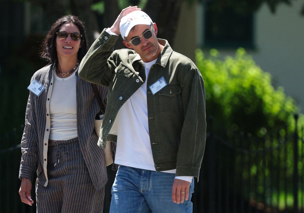 Sun Valley, 2026. Jen y Paul Sciarra, cofundador de Pinterest.