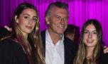 Mauricio Macri vivió el triunfo de Argentina contra Suiza con su hija Antonia y la hija de Juliana Awada, Valentina Barbier