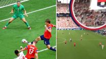 Polémico gol de empate de Inglaterra ante Noruega