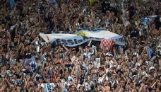 Hinchas argentinos