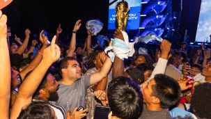 Festejos Argentina vs. Suiza 12072026