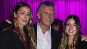 Mauricio Macri, Antonia Macri, Valentina Barbier