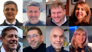 Jugadores detrás de un gran premio electoral.