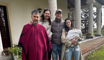 Paulo Dybala y su familia