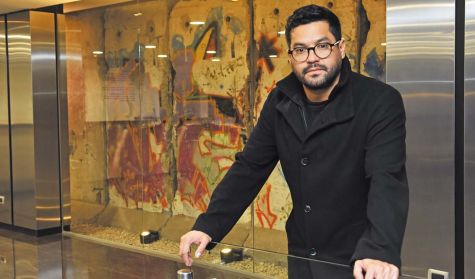 Óscar Martínez, con Jorge Fontevecchia en Periodismo Puro.