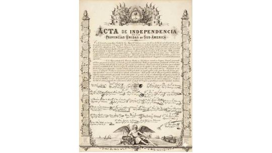 El Congreso de Tucumán: finalidades inmediatas