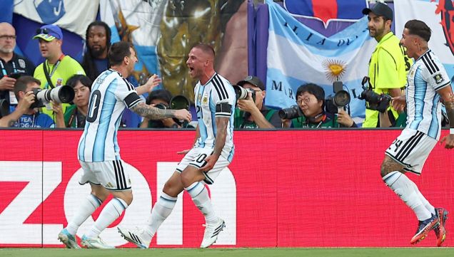 Argentina vs Suiza 11072026