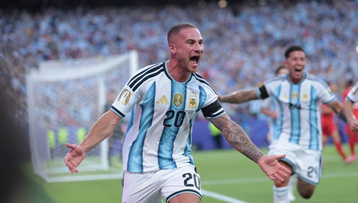 Gol de Alexis Mac Allister- Argentina vs Suiza 11072026