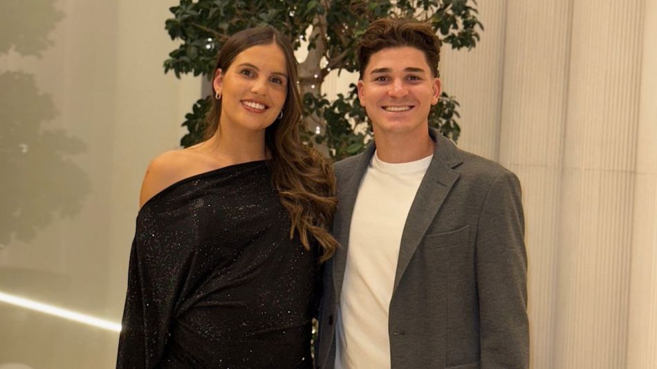 Julián Álvarez y Emilia Ferrero