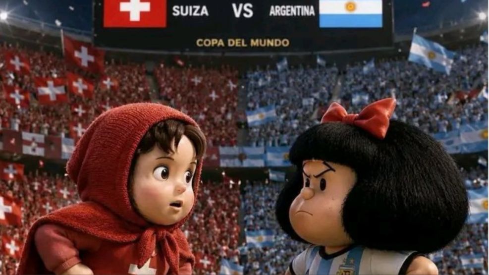 Meme partido Argentina Suiza