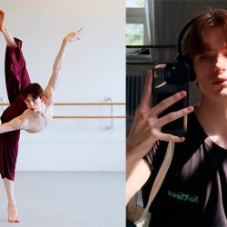 El joven Guillermo Rolutti de apenas 20 años, hizo historia al convertirse en el primer latinoamericano aceptado directamente en el último año de la Academia Vaganova. | Foto:Cedoc