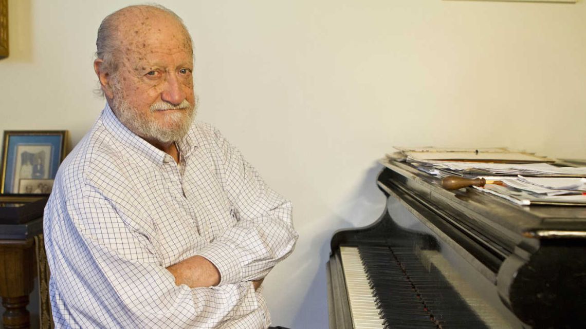 Murió Pedro Ignacio Calderón, el maestro y leyenda de la dirección orquestal en la Argentina