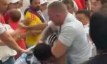 El video de hinchas argentinos e ingleses a las piñas días antes de la semifinal