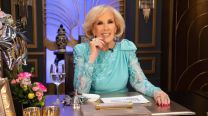 Así fue el festejo de Mirtha Legrand tras el triunfo de la selección: torta mundialista, banderas y té con amigos 