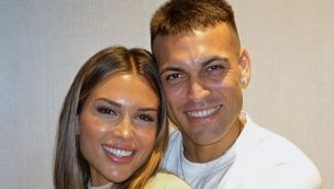 Agustina Gandolfo y Lautaro Martínez