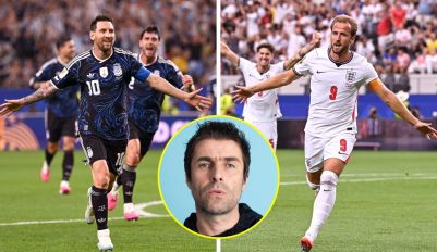 Liam Gallagher, Lionel Messi y Harry Kane