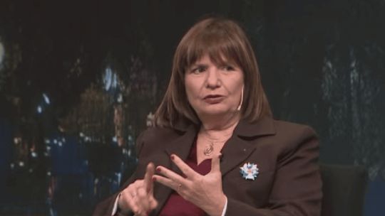 Patricia Bullrich se encolumnó detrás de Milei: "Estamos todos luchando para que haya una reelección del presidente"