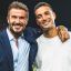 Lionel Scaloni y David Beckham