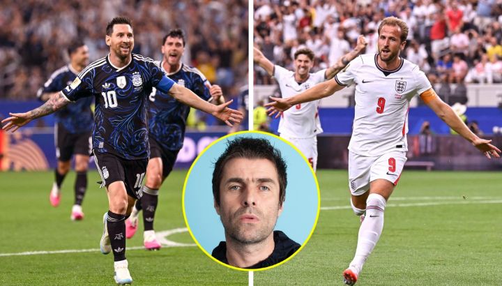 La inesperada confesión y la predicción de Liam Gallagher en la previa del partido entre Argentina e Inglaterra