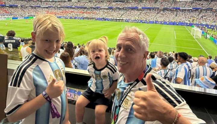 Marley habló de la educación de sus hijos, Mirko y Milenka: pensada en tres idiomas, con advertencias sobre la IA y sin trato especial