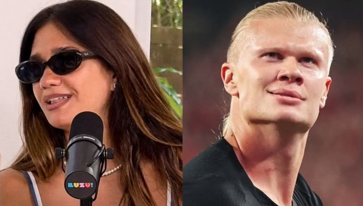Momi Giardina reveló que habló con Erling Haaland tras las críticas por su imitación: "Fue un chiste"
