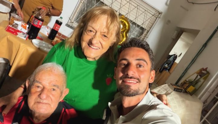 Nicolás Occhiato anunció entre lágrimas que murió su abuela "Conce", a los 83 años: "Tenía Parkinson hace muchísimos años"