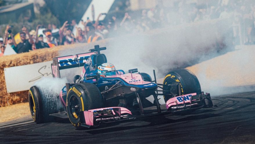 Franco Colapinto en Goodwood