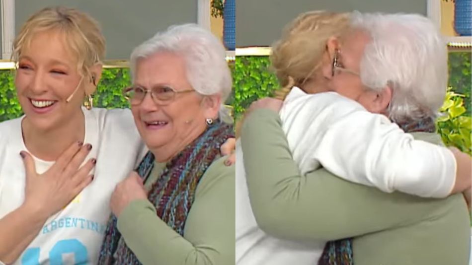 Margarita junto a Jimena Monteverde