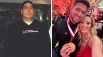 José, Luisana Lopilato y Michael Bublé