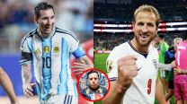 Lionel Messi y Harry Kane