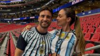 Nicolás Tagliafico y Caro Calvagni