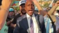 Video: el alcalde de Kansas "argentinizado" por los hinchas de la Scaloneta