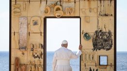 El Papa León XIV en Lampedusa