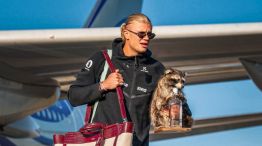 Erling Haaland y su mapache
