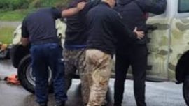 Los cazadores fueron aprehendidos in fraganti.