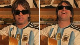 Joaquín Levinton reversionó “Wonderwall” para alentar a la Selección Argentina antes de enfrentar a Inglaterra