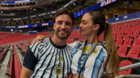 La reflexión de Caro Calvagni, la mujer de Nicolás Tagliafico, en la previa a la semifinal contra Inglaterra: "Me resta años de vida"